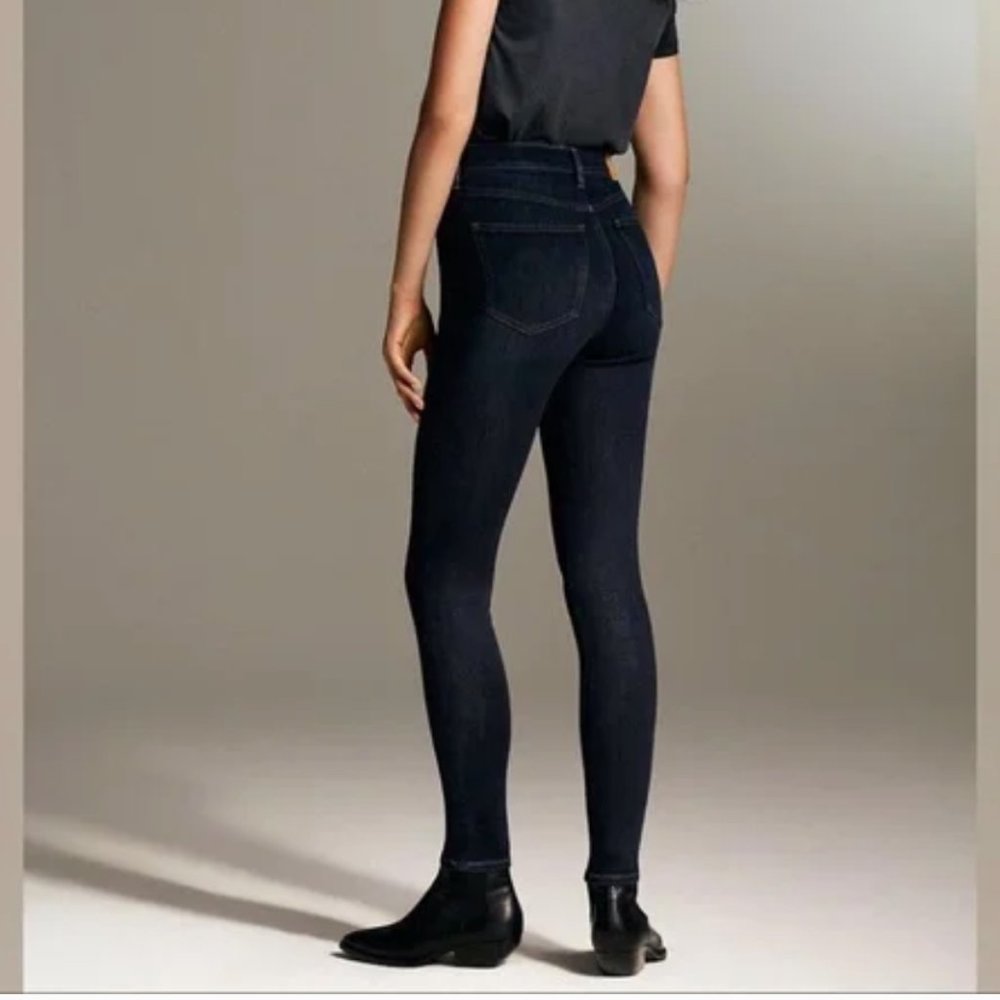 Denim Forum The Lola High Rise Skinny